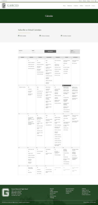 website-design-garces-calendar